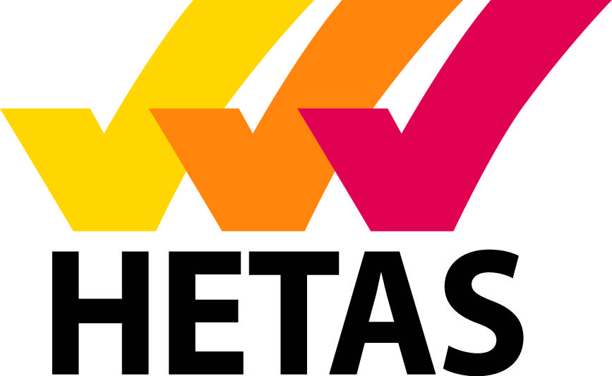 Hetas logo